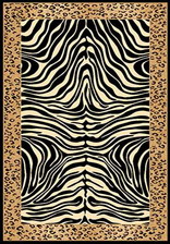 Ковер VALENCIA_d079, 2*5,5, STAN, BLACK